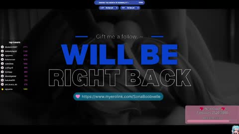 Snapshot of sonaboobvelle chatting on May 29, 2026, 1:20 pm Sona Boobvelle Olette. online show from May 29, 2026, 1:20 pm