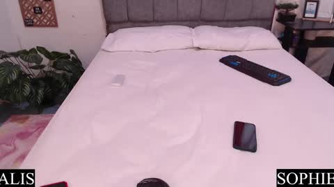 Snapshot of sophie_and_alis chatting on February 14, 2025, 1:29 pm Sophie Alis online show from February 14, 2025, 1:29 pm