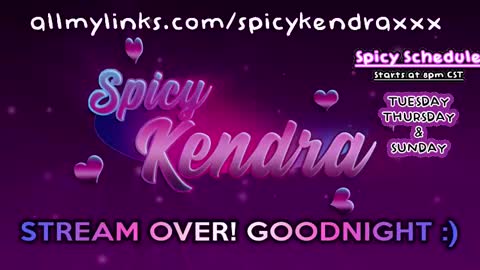Kendra online show from March 12, 2025, 6:18 am