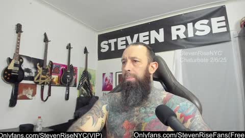 StevenRiseNYC online show from February 7, 2025, 2:29 am