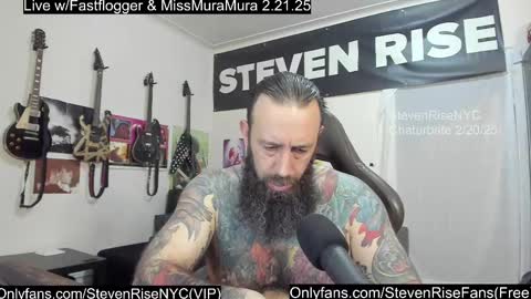 StevenRiseNYC online show from February 20, 2025, 11:21 pm