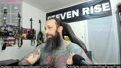 StevenRiseNYC online show from February 28, 2025, 4:21 am