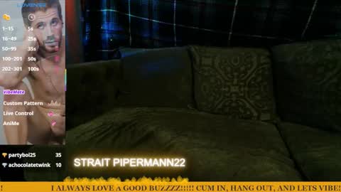 straitpipermann22 online show from December 17, 2025, 2:39 am
