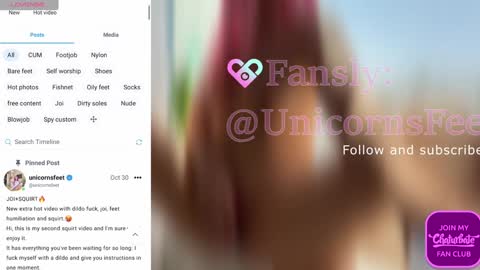 Snapshot of strupedsunicorns chatting on January 13, 2025, 9:08 am goddess online show from January 13, 2025, 9:08 am