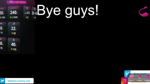 su_ssie online show from January 24, 2025, 3:32 am