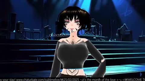 Snapshot of sublimelive chatting on February 25, 2025, 11:44 pm godess Onix online show from February 25, 2025, 11:44 pm