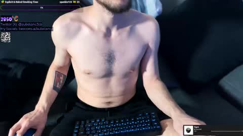 Snapshot of substanc3 chatting on February 20, 2025, 4:57 pm Im Substanc3 online show from February 20, 2025, 4:57 pm