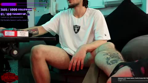 Snapshot of substanc3 chatting on September 20, 2025, 7:15 pm Im Substanc3 online show from September 20, 2025, 7:15 pm