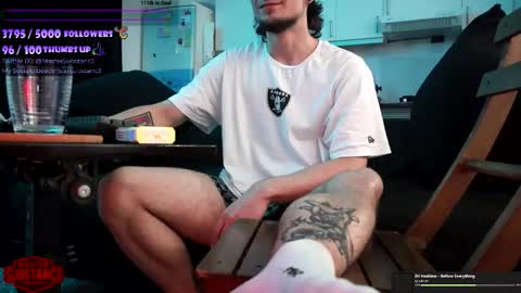 Snapshot of substanc3 chatting on October 4, 2025, 7:56 pm Im Substanc3 online show from October 4, 2025, 7:56 pm