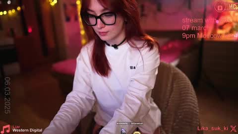 Lika ginger  Jessy blond   online show from March 6, 2025, 8:16 pm