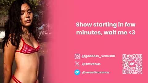 Venus online show from July 21, 2026, 9:17 pm
