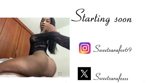 Snapshot of sweetsarafoxxx chatting on January 23, 2025, 8:02 pm Sara Sofia Libra online show from January 23, 2025, 8:02 pm