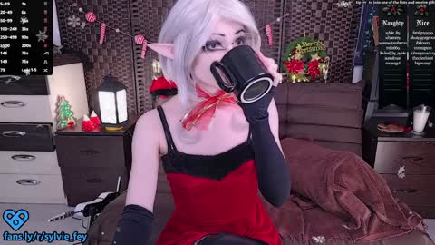 Snapshot of sylvie_fey chatting on December 25, 2024, 12:05 am Sylvie online show from December 25, 2024, 12:05 am