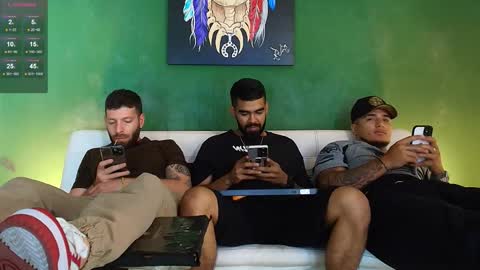 Snapshot of the_golden_boys chatting on January 7, 2026, 10:12 pm SCOTT THEO KAMERON GENDERSON online show from January 7, 2026, 10:12 pm