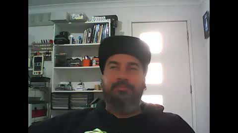 Snapshot of theozbeardguy chatting on May 12, 2026, 1:25 am aussiebeard online show from May 12, 2026, 1:25 am