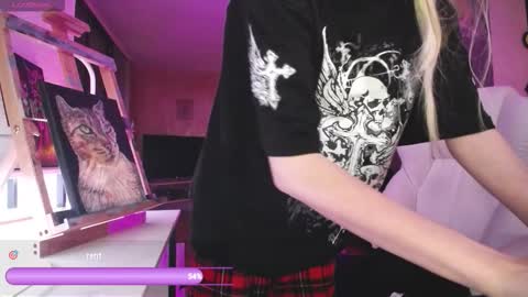 Snapshot of tinykylie chatting on February 28, 2026, 12:33 am stage Kylie Sinner brand CLITBAIT online show from February 28, 2026, 12:33 am