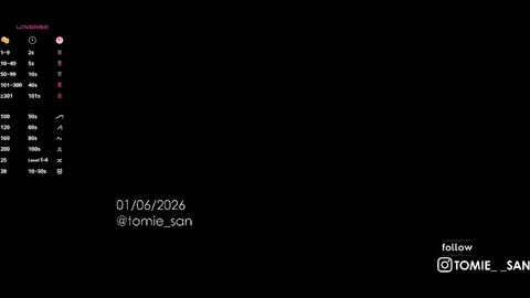  Tomie  online show from June 1, 2026, 10:50 am