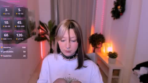 Snapshot of trapsaintgirl chatting on January 7, 2025, 6:03 pm Nyuta Hartmann online show from January 7, 2025, 6:03 pm