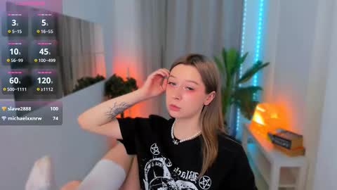 Snapshot of trapsaintgirl chatting on February 22, 2025, 11:46 pm Nyuta Hartmann online show from February 22, 2025, 11:46 pm