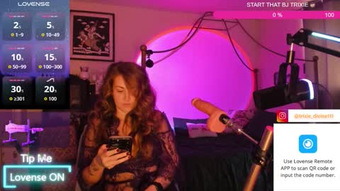 Trixie Divine online show from March 27, 2026, 12:27 am