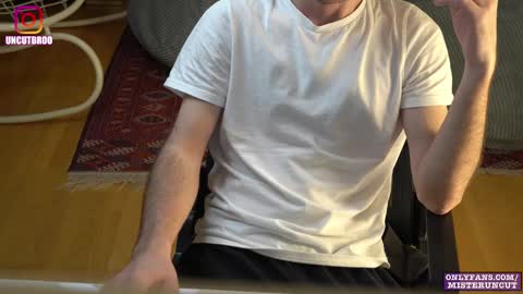 Snapshot of uncutgerman420 chatting on January 17, 2026, 8:56 pm Mister Uncut online show from January 17, 2026, 8:56 pm