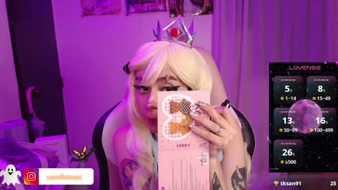 Vainilla Independent model online show from January 21, 2025, 11:45 pm