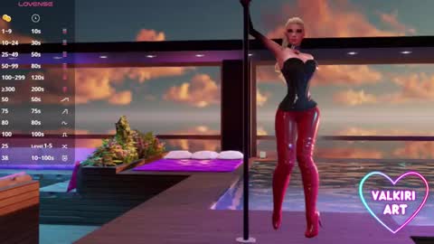 Snapshot of valkiriart chatting on February 3, 2025, 5:35 pm valkiriart online show from February 3, 2025, 5:35 pm