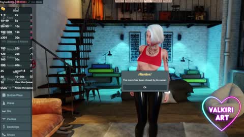 Snapshot of valkiriart chatting on February 15, 2025, 5:09 am valkiriart online show from February 15, 2025, 5:09 am