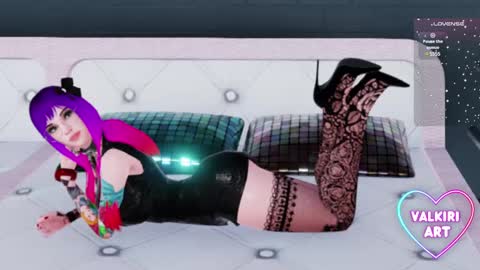 Snapshot of valkiriart chatting on February 17, 2025, 1:36 am valkiriart online show from February 17, 2025, 1:36 am