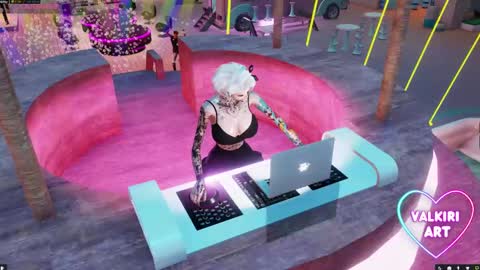 Snapshot of valkiriart chatting on February 23, 2025, 10:31 pm valkiriart online show from February 23, 2025, 10:31 pm