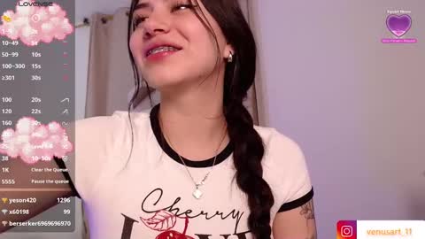 Snapshot of venus_art11 chatting on January 30, 2025, 5:19 am venus_art11 online show from January 30, 2025, 5:19 am