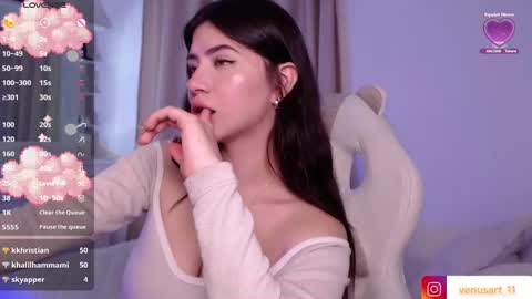 Snapshot of venus_art11 chatting on January 31, 2025, 5:09 am venus_art11 online show from January 31, 2025, 5:09 am