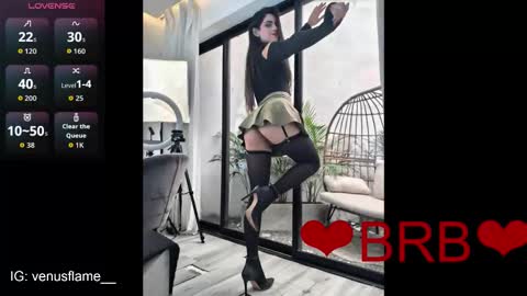 Snapshot of venus_flame chatting on March 28, 2026, 11:32 am VENUS online show from March 28, 2026, 11:32 am