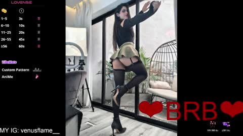 Snapshot of venus_flame chatting on March 31, 2026, 11:21 am VENUS online show from March 31, 2026, 11:21 am