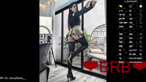 Snapshot of venus_flame chatting on April 9, 2026, 11:37 am VENUS online show from April 9, 2026, 11:37 am