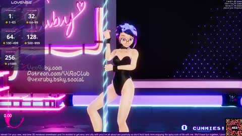 Vex Ruby online show from April 5, 2026, 12:08 am