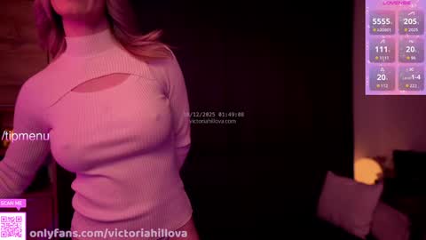 Victoria Hillova online show from December 18, 2025, 12:49 am