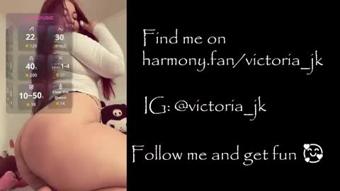 Snapshot of victoriajk chatting on September 10, 2025, 12:05 pm Victoria online show from September 10, 2025, 12:05 pm