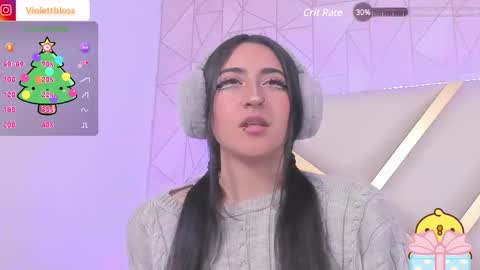 Snapshot of violettbloss chatting on December 19, 2024, 2:23 am Violeta online show from December 19, 2024, 2:23 am