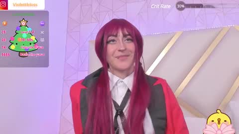 Snapshot of violettbloss chatting on December 24, 2024, 5:38 am Violeta online show from December 24, 2024, 5:38 am