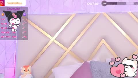 Snapshot of violettbloss chatting on January 14, 2025, 5:08 am Violeta online show from January 14, 2025, 5:08 am