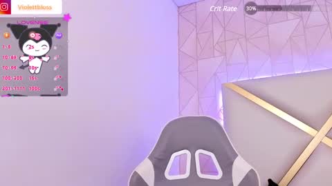 Snapshot of violettbloss chatting on January 25, 2025, 4:13 am Violeta online show from January 25, 2025, 4:13 am