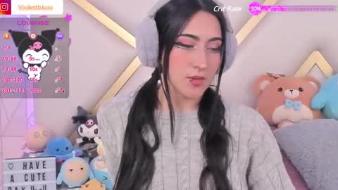 Snapshot of violettbloss chatting on January 27, 2025, 9:22 pm Violeta online show from January 27, 2025, 9:22 pm