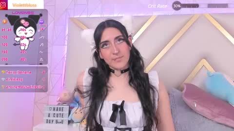 Snapshot of violettbloss chatting on February 7, 2025, 12:31 am Violeta online show from February 7, 2025, 12:31 am