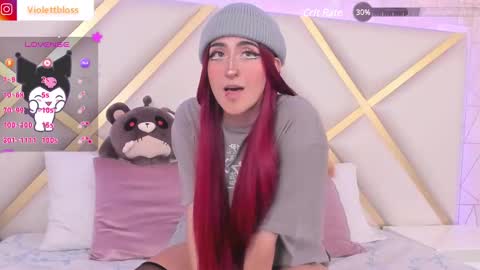 Snapshot of violettbloss chatting on February 13, 2025, 12:13 am Violeta online show from February 13, 2025, 12:13 am