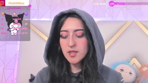 Snapshot of violettbloss chatting on February 17, 2025, 9:30 pm Violeta online show from February 17, 2025, 9:30 pm