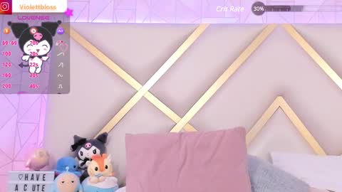 Snapshot of violettbloss chatting on February 22, 2025, 3:56 am Violeta online show from February 22, 2025, 3:56 am