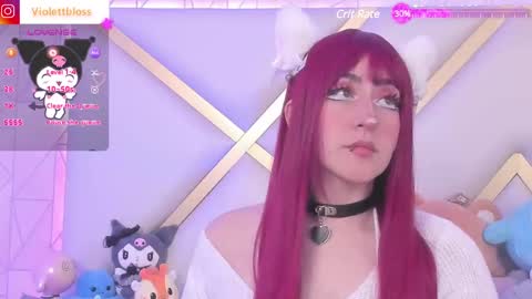 Snapshot of violettbloss chatting on March 12, 2025, 9:24 pm Violeta online show from March 12, 2025, 9:24 pm