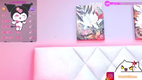 Snapshot of violettbloss chatting on September 23, 2025, 3:31 am Violeta online show from September 23, 2025, 3:31 am