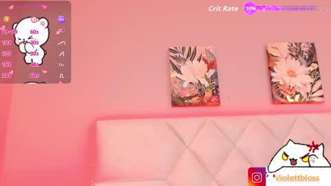 Snapshot of violettbloss chatting on September 24, 2025, 3:21 am Violeta online show from September 24, 2025, 3:21 am